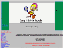 Tablet Screenshot of campathletic.com